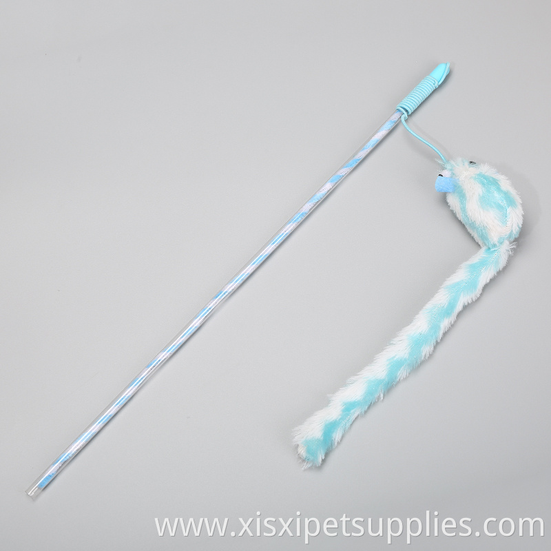 mouse cat stick crinkle paper inside cat teaser role cat products